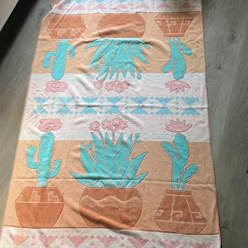 80’s Aztec beach towel